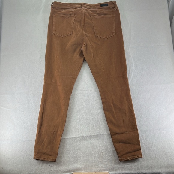 Kut From The Kloth Skinny Jeans Brown Womens Size 14L 14 High Rise Ankle - Picture 3 of 11